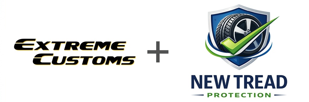 Banner: Extreme Customs + New Tread Protection